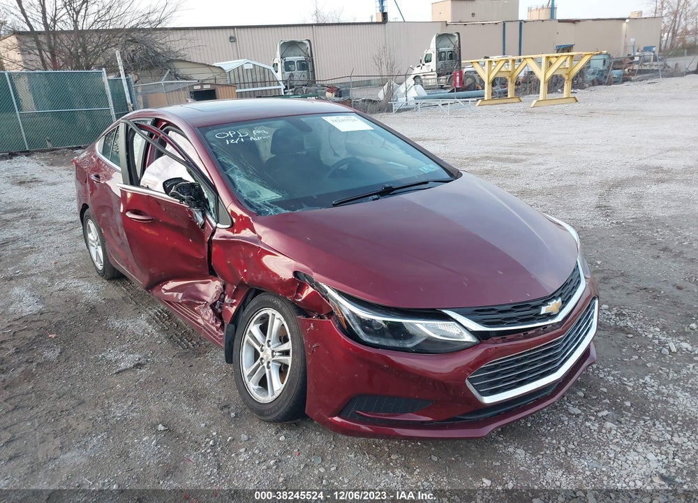 2016 CHEVROLET CRUZE LT AUTO VIN: 1G1BE5SM0G7303331