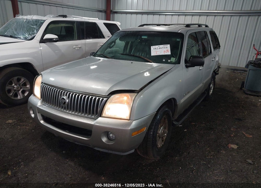 2002 MERCURY MOUNTAINEER VIN: 4M2ZU66W82UJ12772