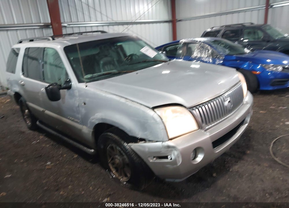 2002 MERCURY MOUNTAINEER VIN: 4M2ZU66W82UJ12772