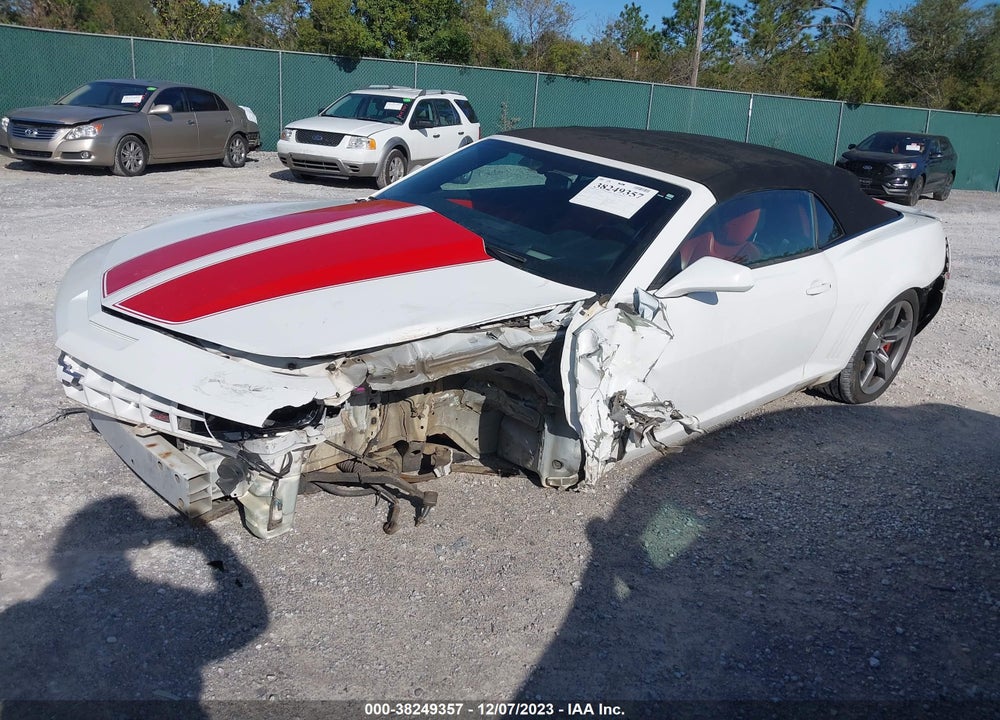 2011 CHEVROLET CAMARO 2SS VIN: 2G1FT3DW6B9160564