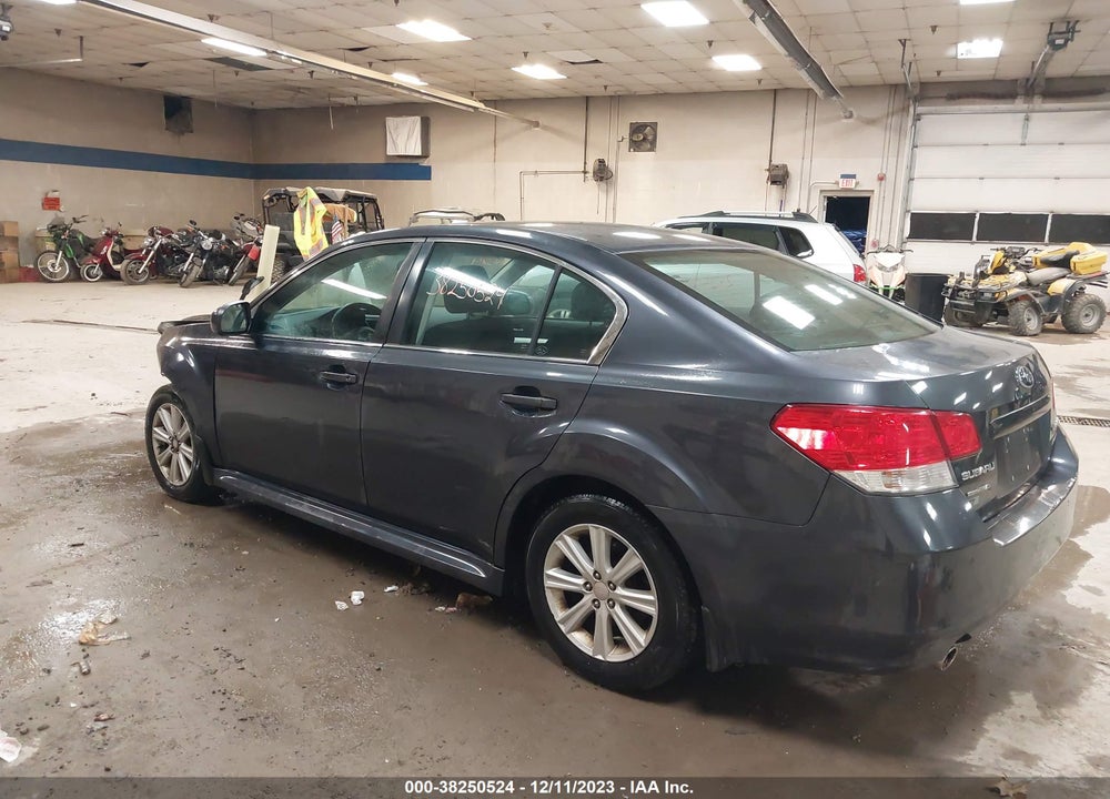 2011 SUBARU LEGACY 2.5I PREMIUM VIN: 4S3BMBC69B3245163