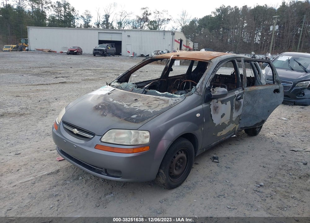 2007 CHEVROLET AVEO 5 LS VIN: KL1TD666X7B726261