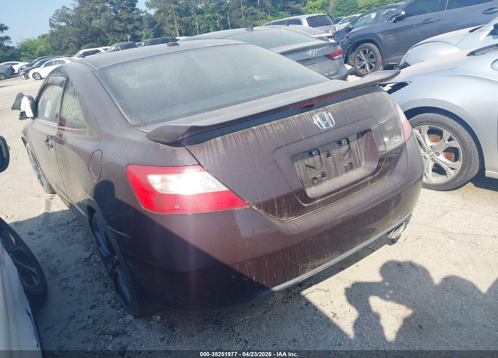 2007 HONDA CIVIC SI VIN: 2HGFG215X7H702734