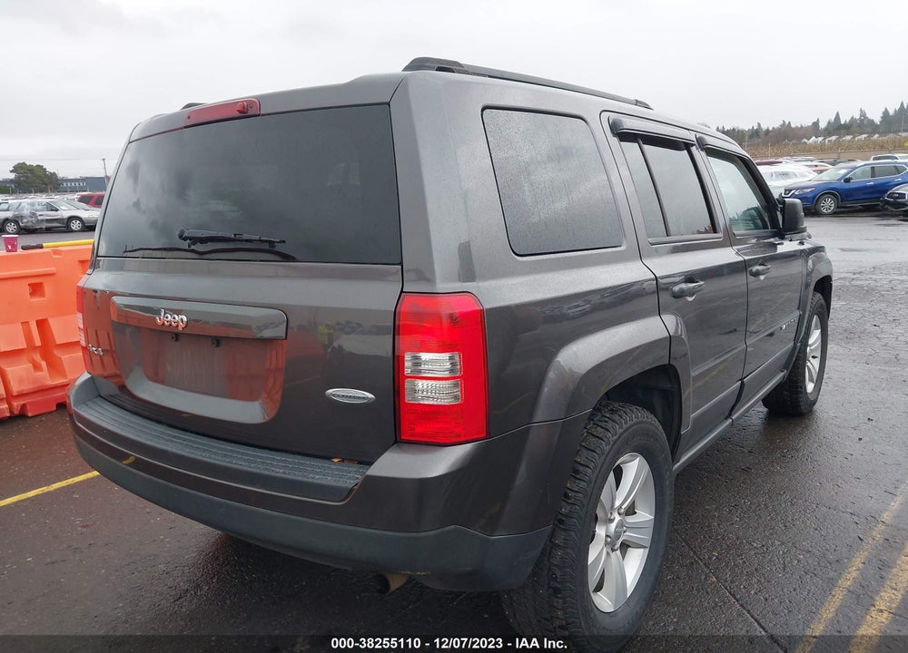 2016 JEEP PATRIOT LATITUDE VIN: 1C4NJRFB6GD637977