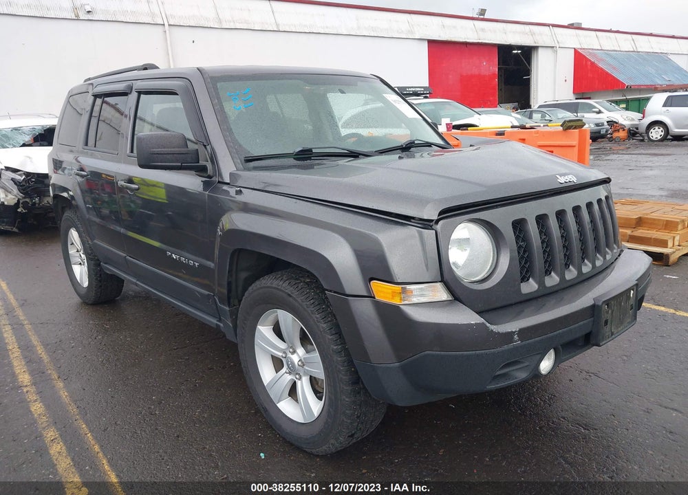 2016 JEEP PATRIOT LATITUDE VIN: 1C4NJRFB6GD637977