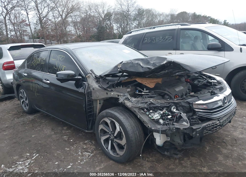2016 HONDA ACCORD EX-L V-6 VIN: 1HGCR3F82GA010875