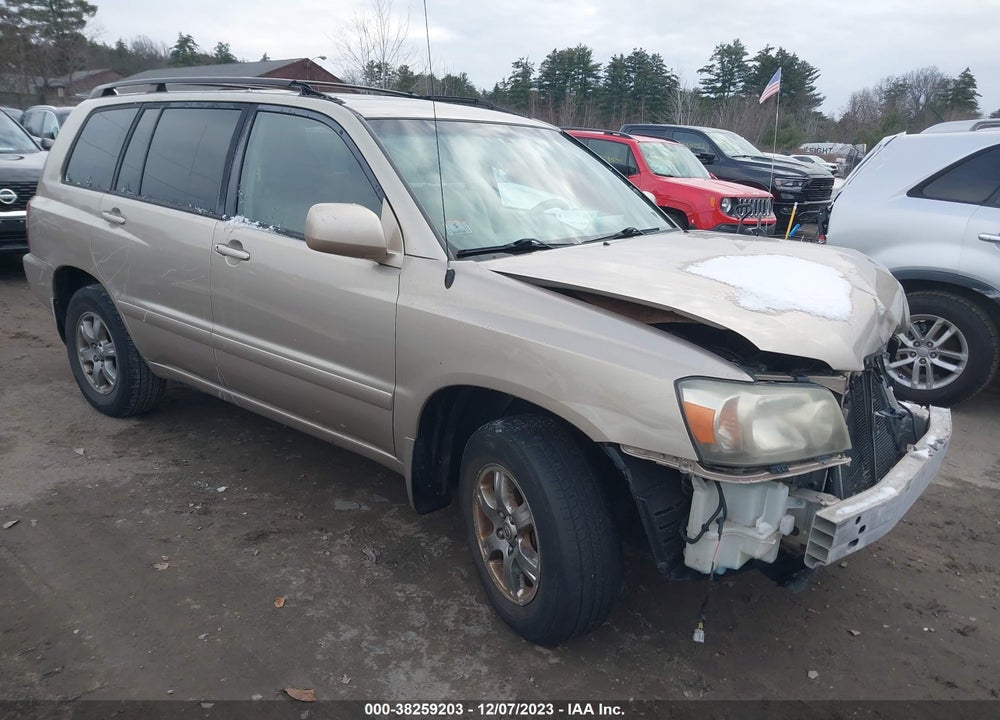 2006 TOYOTA HIGHLANDER V6 VIN: JTEEP21A160149753