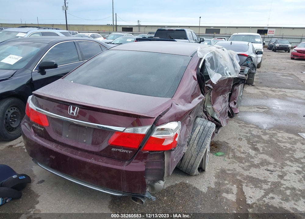 2014 HONDA ACCORD SPORT VIN: 1HGCR2F53EA137003