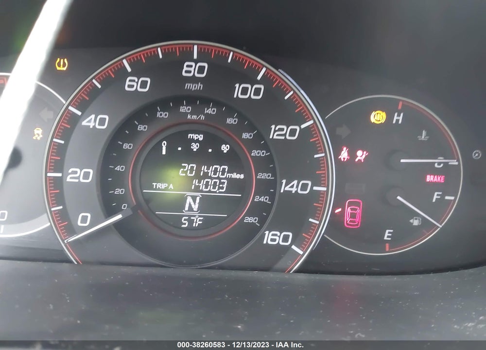 2014 HONDA ACCORD SPORT VIN: 1HGCR2F53EA137003