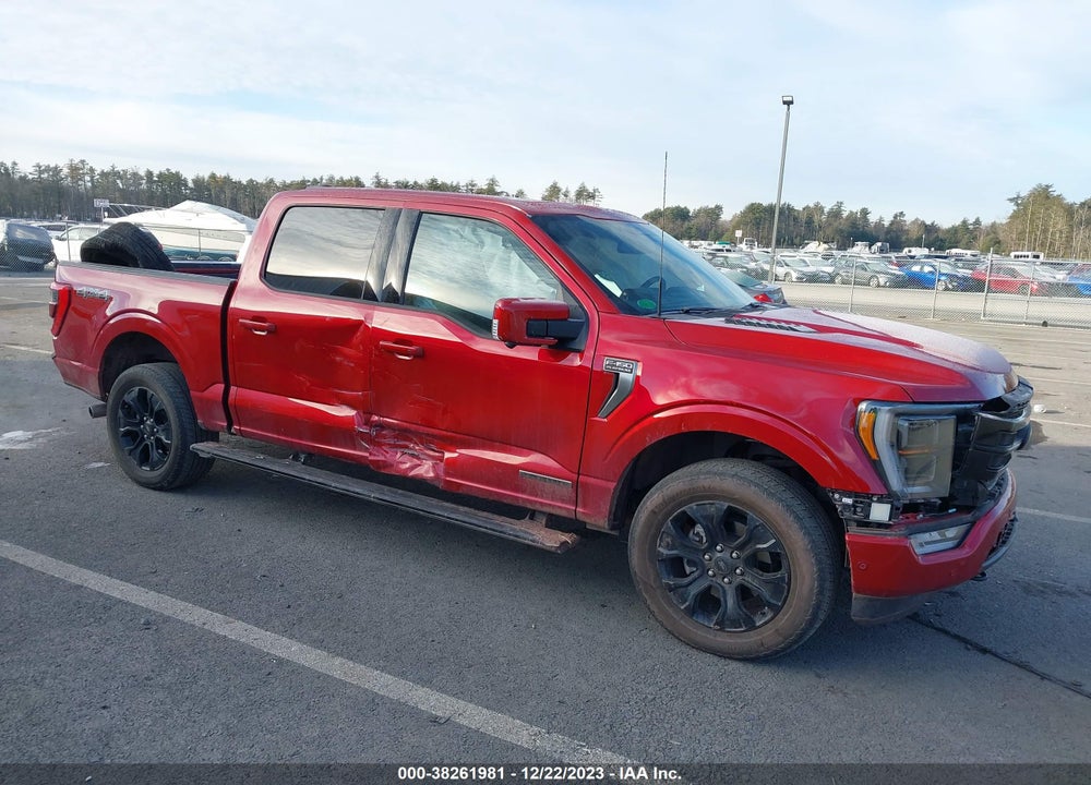 2022 FORD F-150 PLATINUM VIN: 1FTFW1ED6NFB15572