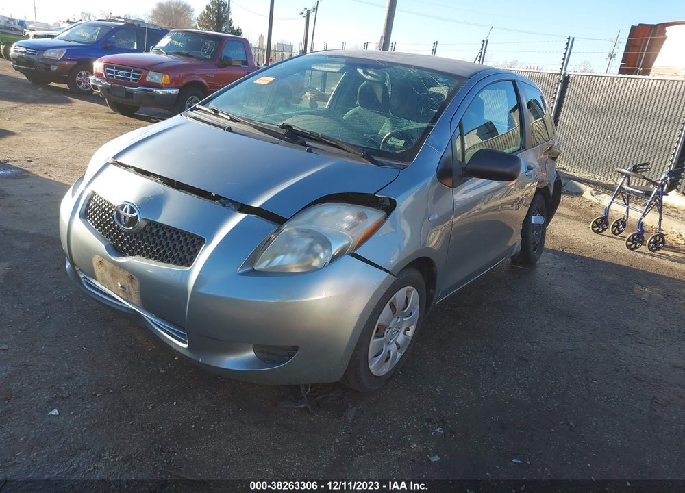 2007 TOYOTA YARIS VIN: JTDJT923075103181