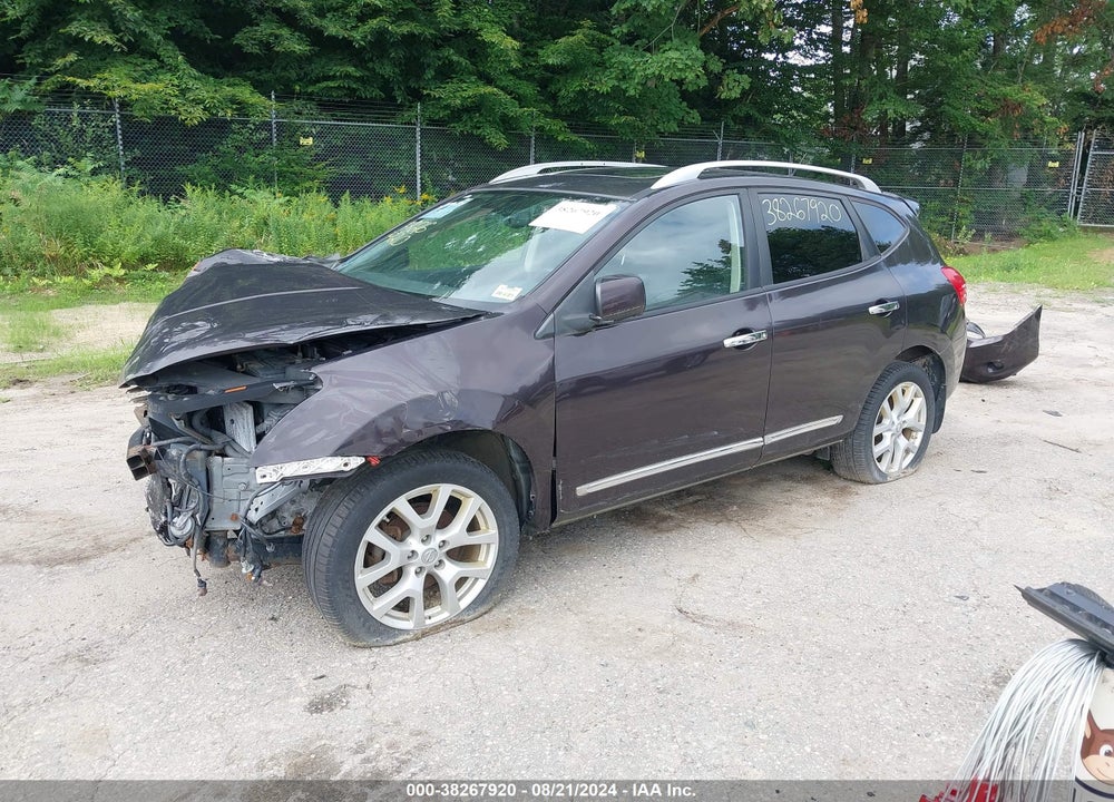2012 NISSAN ROGUE SV W/SL PKG VIN: JN8AS5MV8CW415588