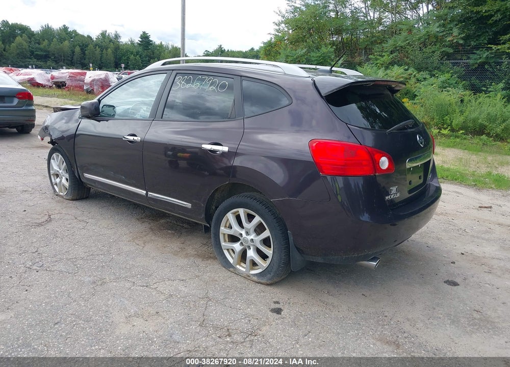 2012 NISSAN ROGUE SV W/SL PKG VIN: JN8AS5MV8CW415588