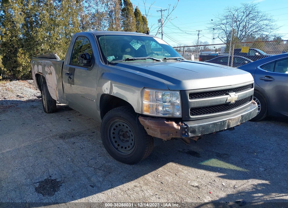 2008 CHEVROLET SILVERADO 1500 WORK TRUCK VIN: 1GCEC14X38Z141825