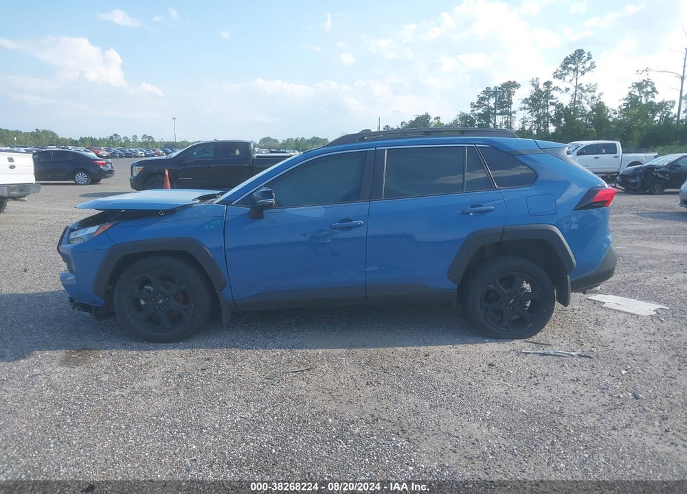 2022 TOYOTA RAV4 TRD OFF ROAD VIN: 2T3S1RFV2NW259783
