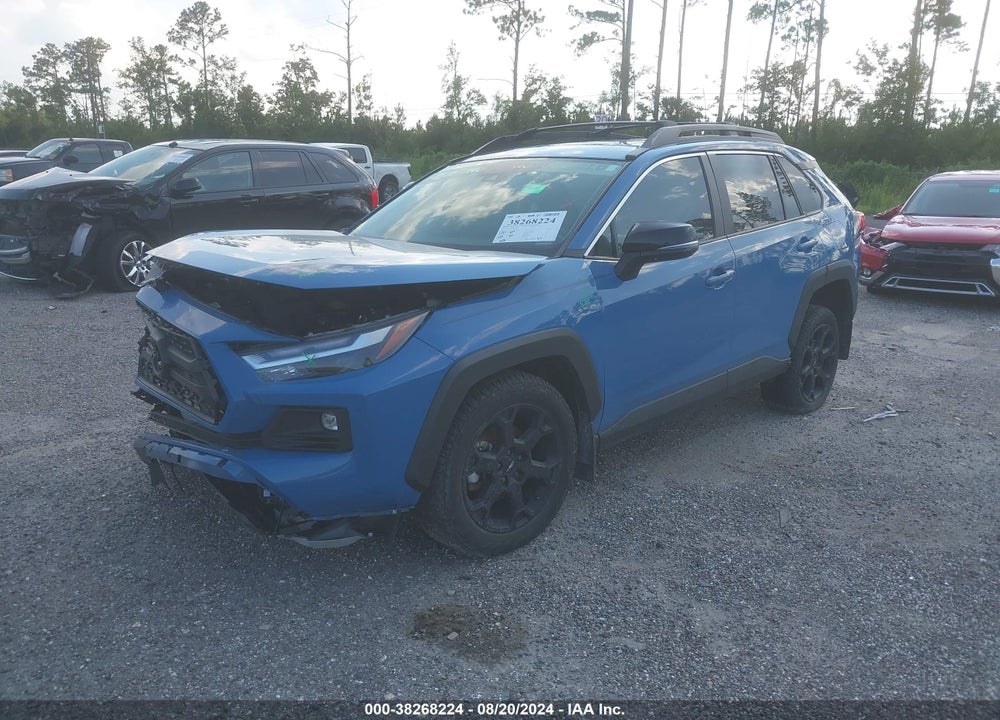 2022 TOYOTA RAV4 TRD OFF ROAD VIN: 2T3S1RFV2NW259783