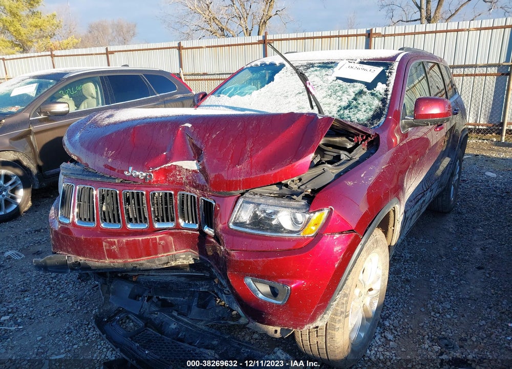 2016 JEEP GRAND CHEROKEE LAREDO VIN: 1C4RJFAG9GC462519