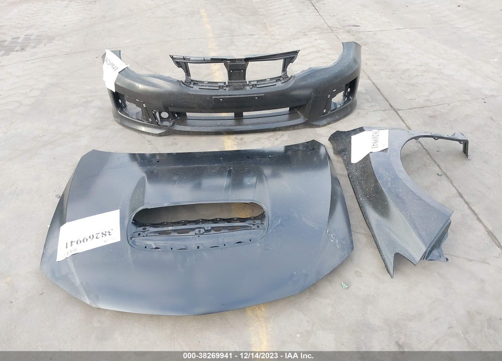 2014 SUBARU IMPREZA WRX VIN: JF1GR7E64EG253899