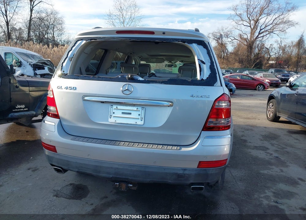2009 MERCEDES-BENZ GL 450 4MATIC VIN: 4JGBF71E79A461659