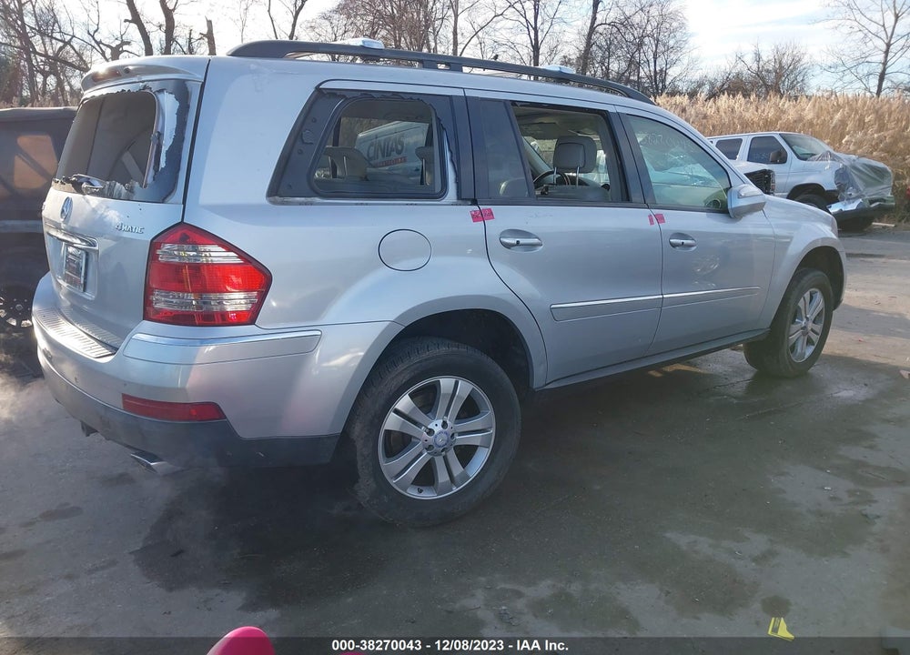 2009 MERCEDES-BENZ GL 450 4MATIC VIN: 4JGBF71E79A461659