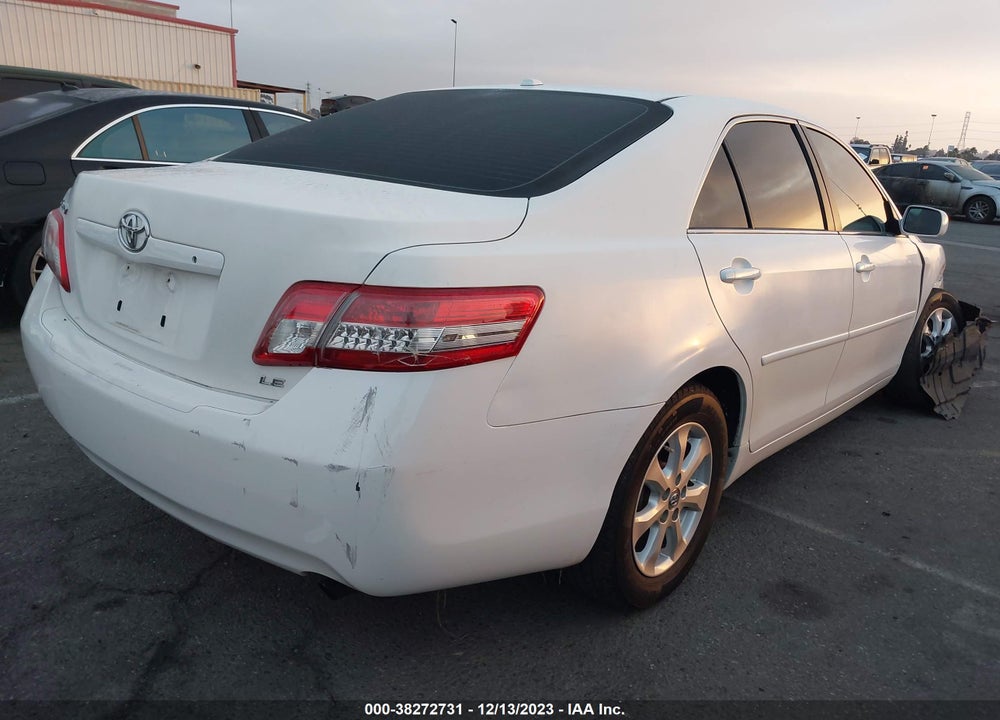 2011 TOYOTA CAMRY LE VIN: 4T1BF3EKXBU637892