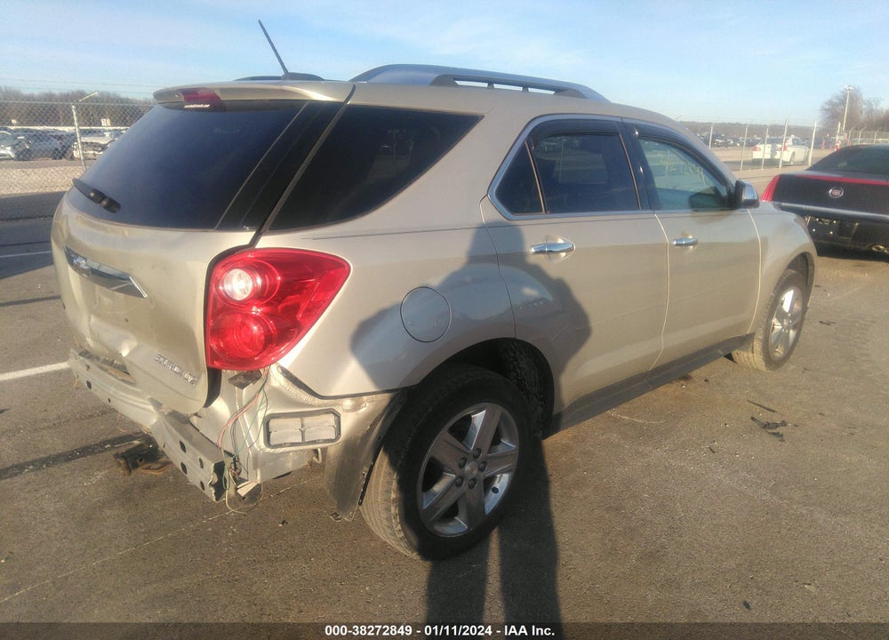 2015 CHEVROLET EQUINOX LTZ VIN: 2GNALDEK4F1163316