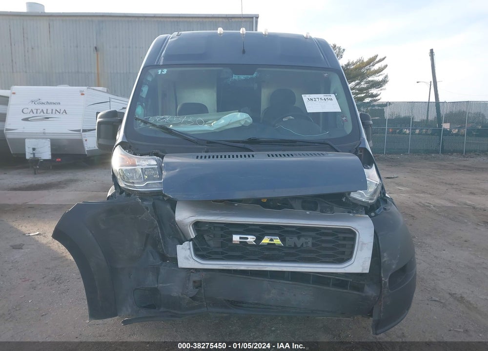 2020 RAM PROMASTER CARGO VAN HIGH ROOF VIN: 3C6URVJG5LE143688