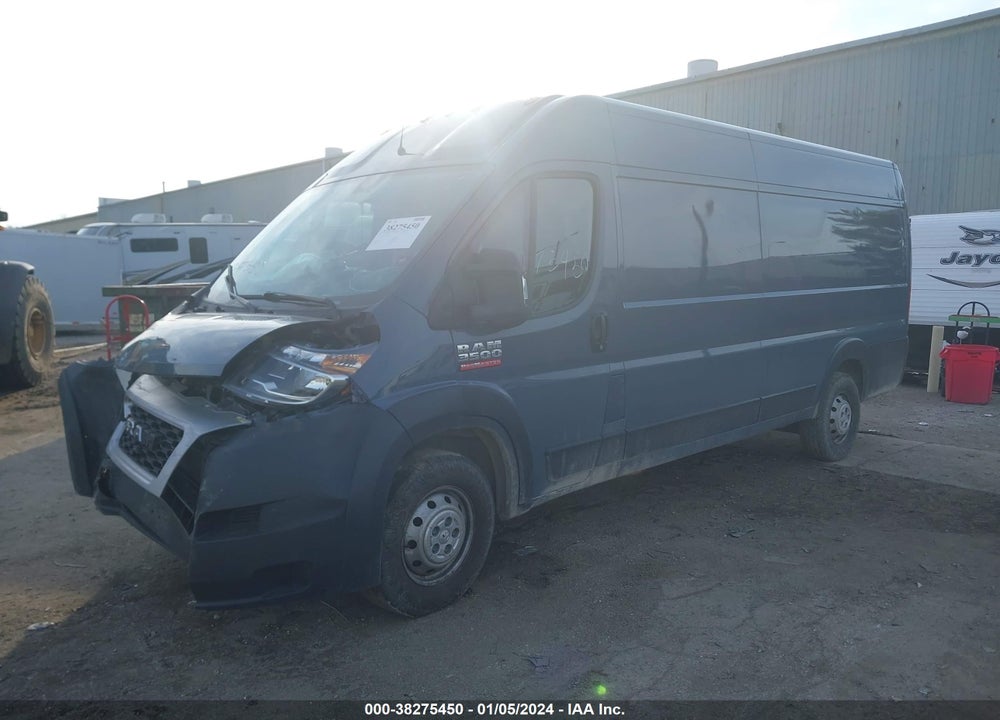 2020 RAM PROMASTER CARGO VAN HIGH ROOF VIN: 3C6URVJG5LE143688