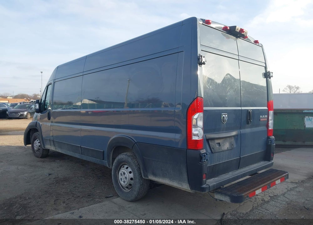 2020 RAM PROMASTER CARGO VAN HIGH ROOF VIN: 3C6URVJG5LE143688