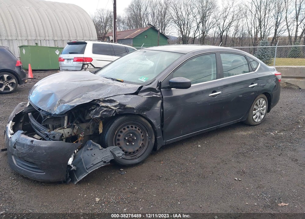 2013 NISSAN SENTRA SV VIN: 3N1AB7AP6DL724015