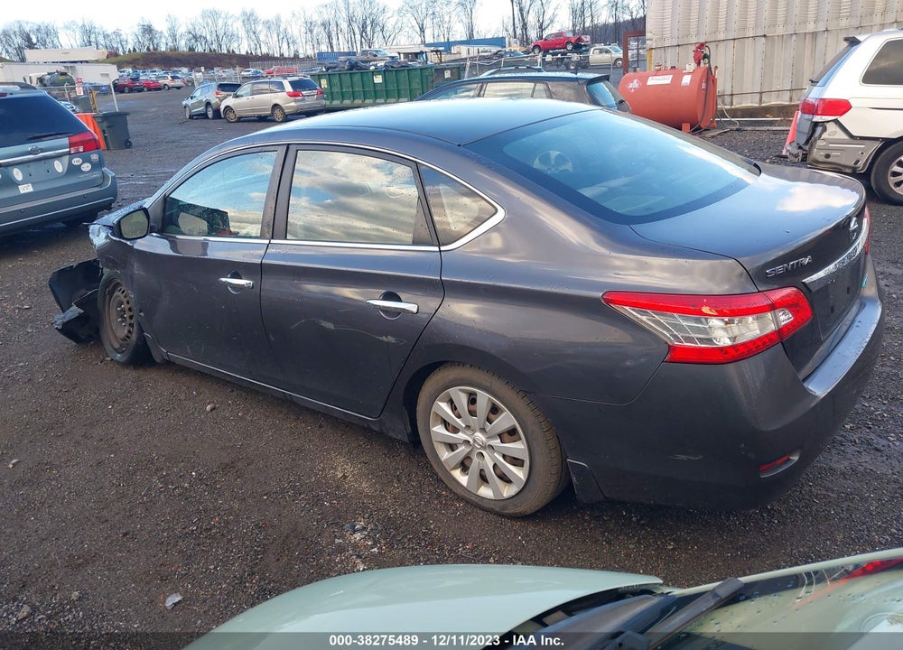 2013 NISSAN SENTRA SV VIN: 3N1AB7AP6DL724015