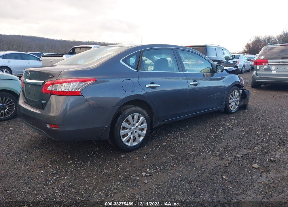 2013 NISSAN SENTRA SV VIN: 3N1AB7AP6DL724015