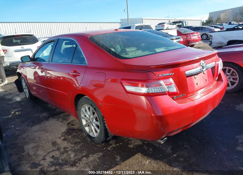 2011 TOYOTA CAMRY XLE V6 VIN: 4T1BK3EK7BU121498