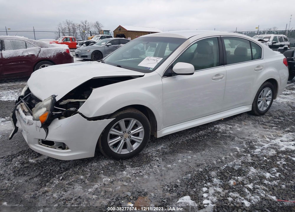 2012 SUBARU LEGACY 2.5I VIN: 4S3BMBA65C3030786