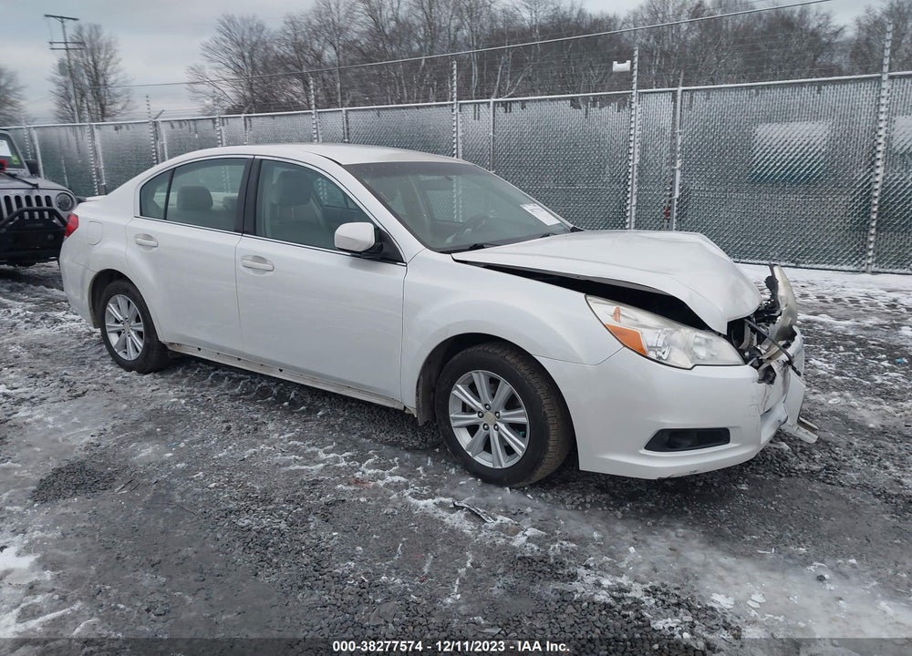 2012 SUBARU LEGACY 2.5I VIN: 4S3BMBA65C3030786