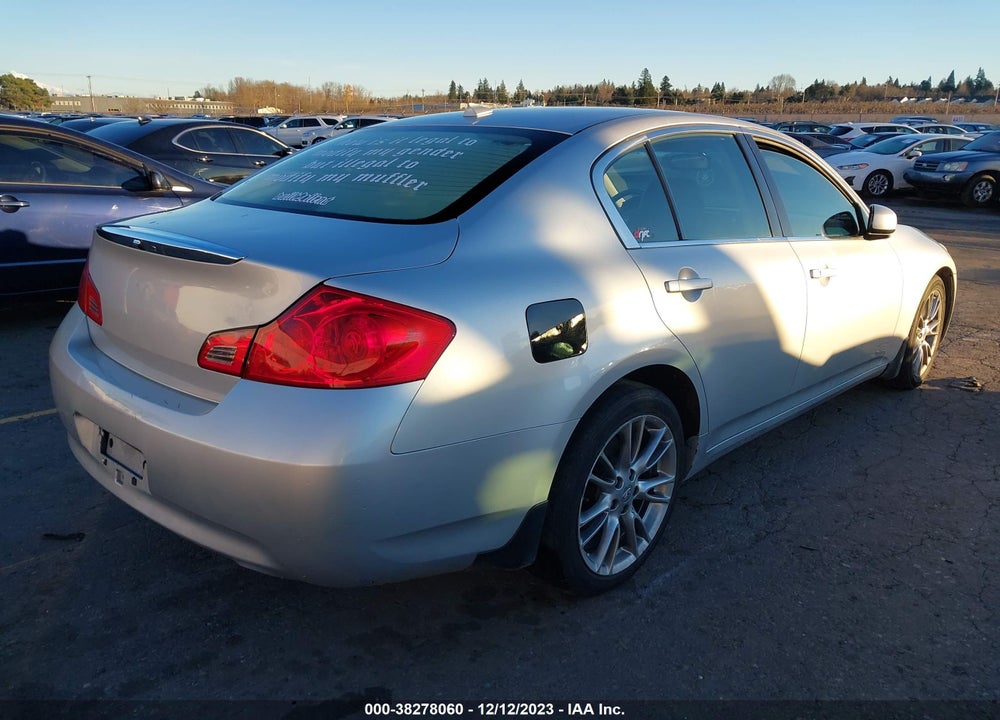 2007 INFINITI G35 VIN: JNKBV61E57M718670