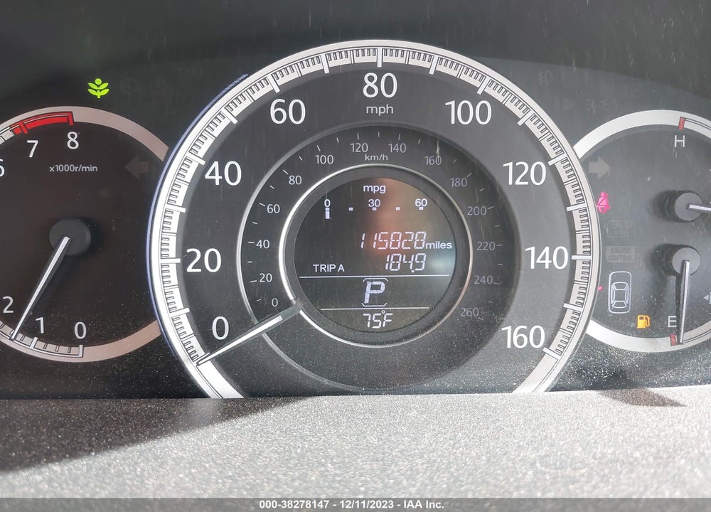 2013 HONDA ACCORD SDN EX-L VIN: 1HGCR2F86DA116557