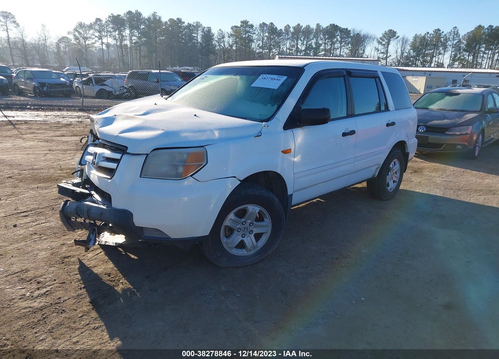 2006 HONDA PILOT LX VIN: 5FNYF28176B033758