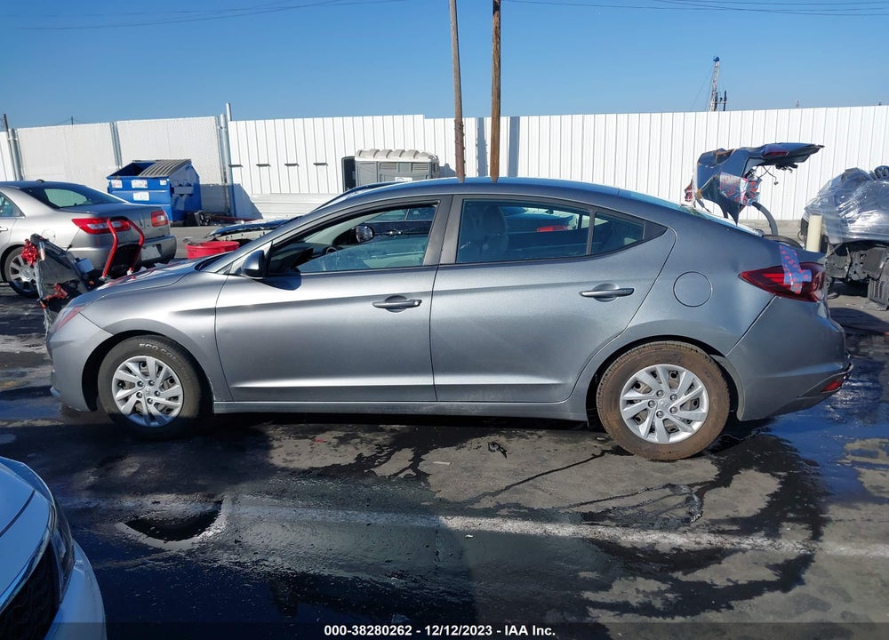2019 HYUNDAI ELANTRA SE VIN: KMHD74LF3KU812551