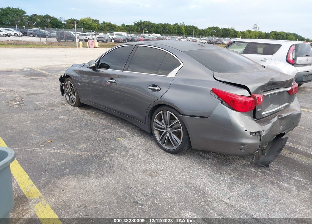 2014 INFINITI Q50 HYBRID PREMIUM/SPORT VIN: JN1AV7AR3EM703056