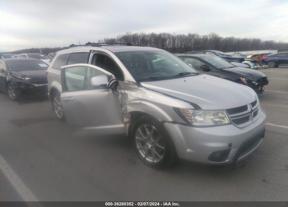 2013 DODGE JOURNEY R/T VIN: 3C4PDDEG7DT591792