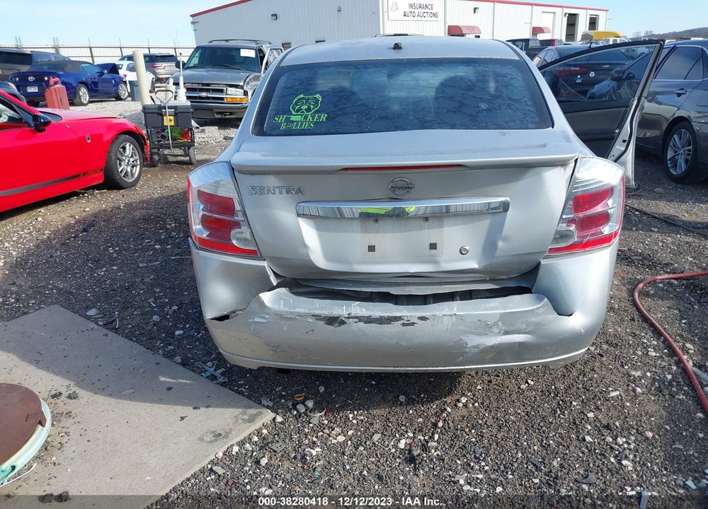 2012 NISSAN SENTRA 2.0 VIN: 3N1AB6AP0CL755432
