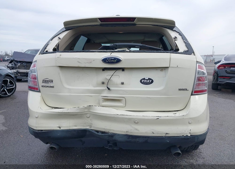 2008 FORD EDGE SEL VIN: 2FMDK38C98BB47662