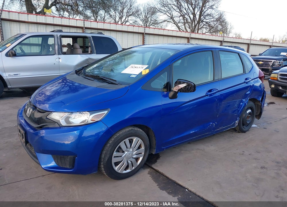 2015 HONDA FIT LX VIN: 3HGGK5H53FM764387