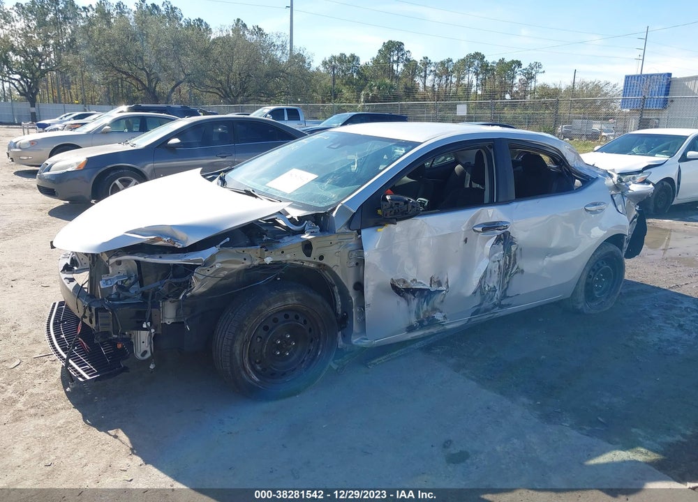 2019 TOYOTA COROLLA LE VIN: 2T1BURHE0KC241700
