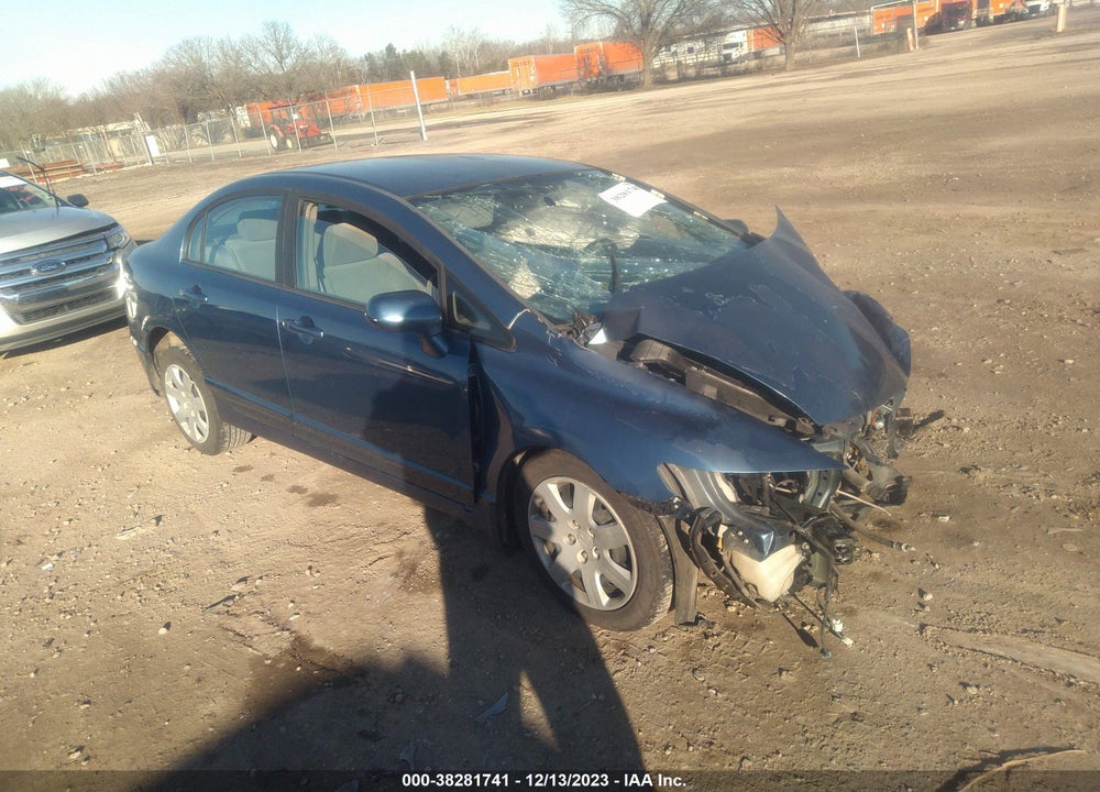 2011 HONDA CIVIC LX VIN: 19XFA1F59BE029426