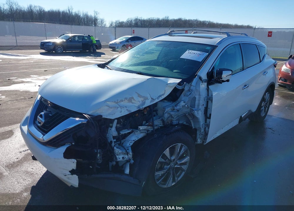 2015 NISSAN MURANO SL VIN: 5N1AZ2MH1FN269749