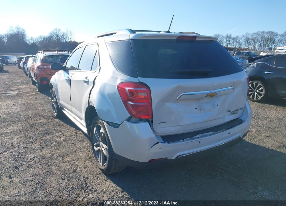 2016 CHEVROLET EQUINOX LTZ VIN: 2GNFLGEK9G6273032