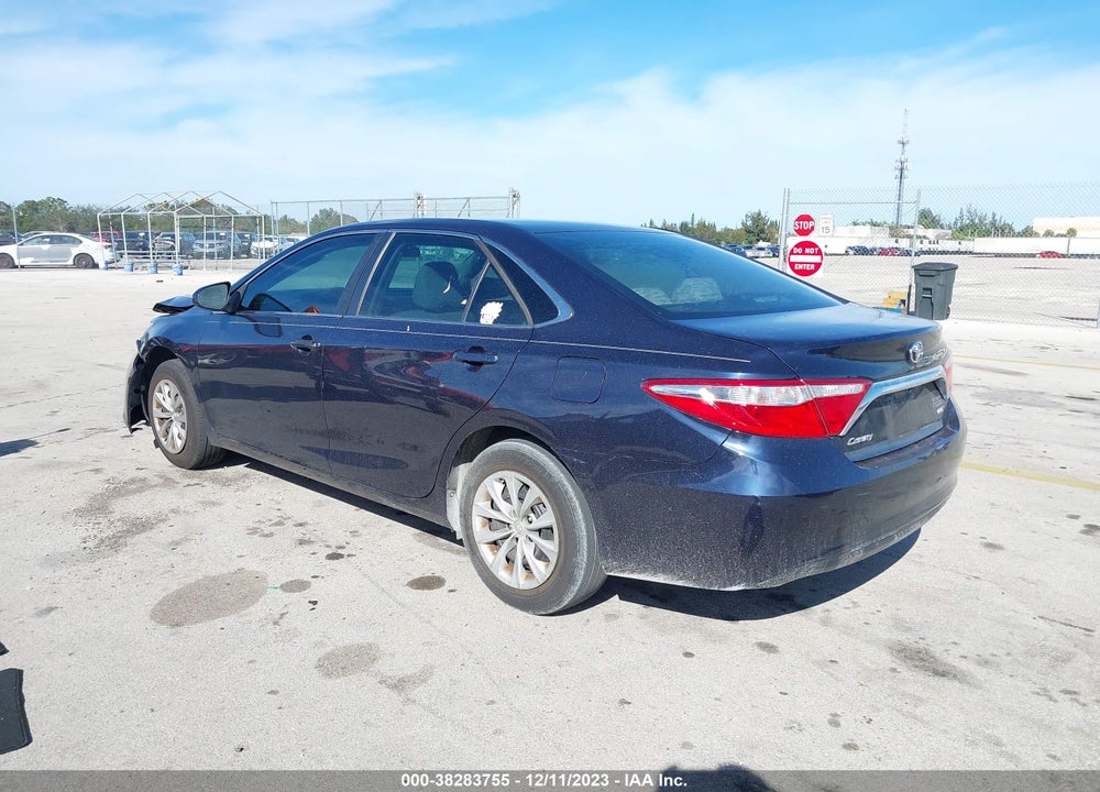 2017 TOYOTA CAMRY LE VIN: 4T1BF1FK1HU726455