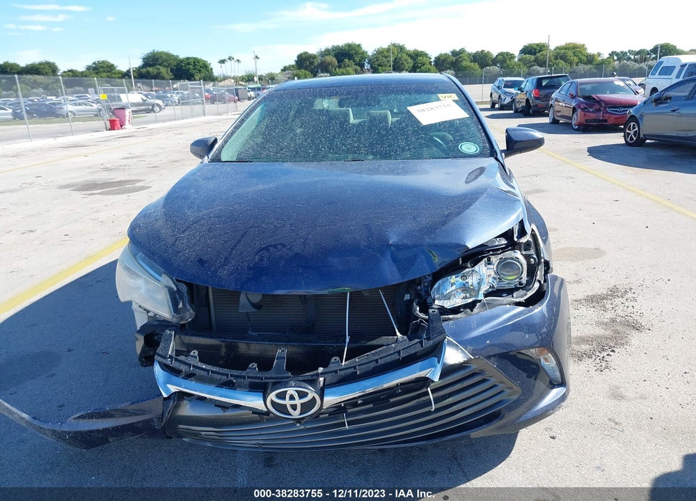 2017 TOYOTA CAMRY LE VIN: 4T1BF1FK1HU726455